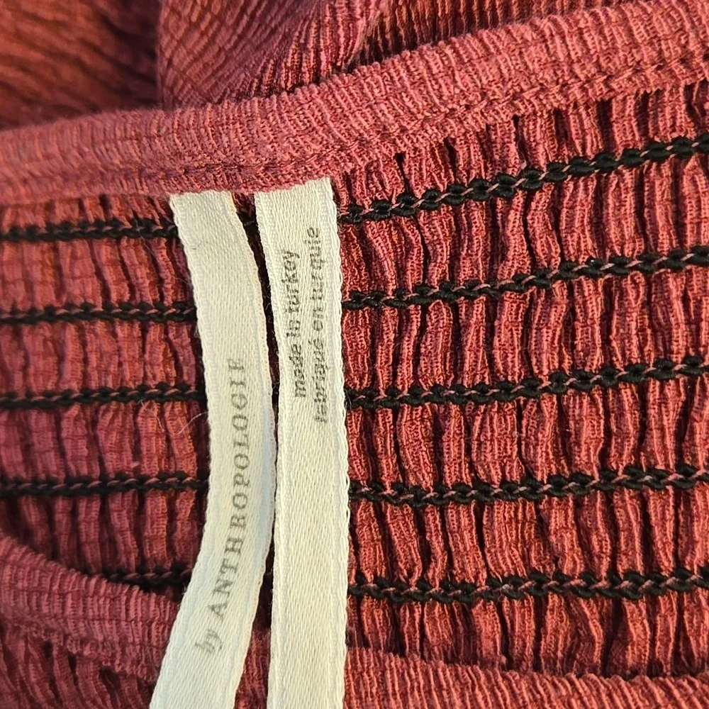 Anthropologie muted pink